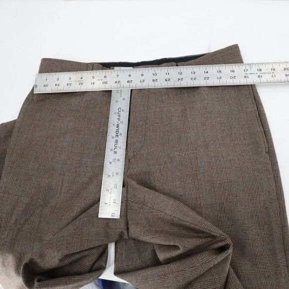 Zara Suit Mens 42 34x33 Single Breasted Two Button Straight Leg Two Piece Plaid